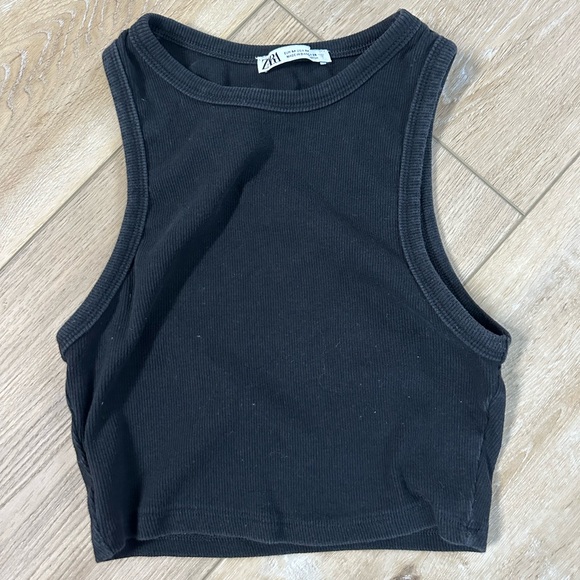Zara Tops - Zara Classic Black Sleeveless Top